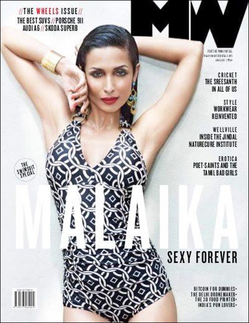Malaika Arora Khan sizzles on MW cover