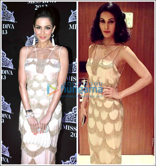 Style Seal: – Malaika’s shimmery dress on the go