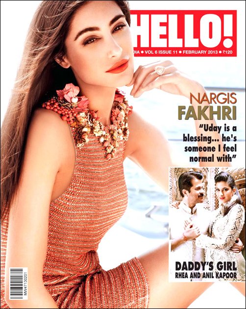 Gorgeous Nargis graces cover of HELLO!