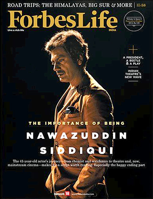 Nawazuddin Siddiqui makes it to the Forbes cover