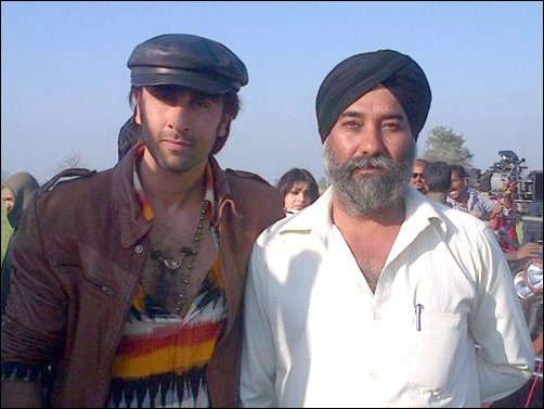 Check out: Ranbir on sets of Besharam
