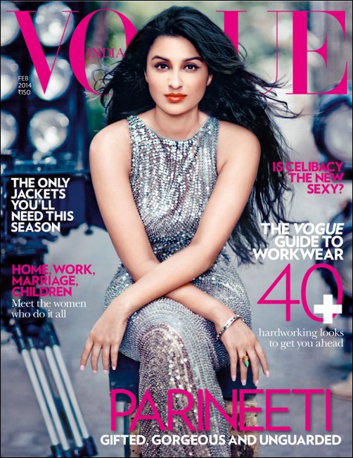 Check out: Parineeti on the cover of Vogue
