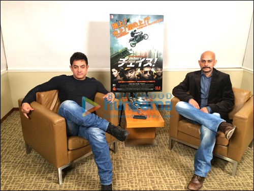 Aamir Khan in Tokyo to present Dhoom 3