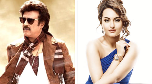 Rajinikanth is impressed by Sonakshi’s dance moves