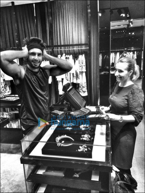 Ranveer and Arjun go to Bucharest to shoot for an ad