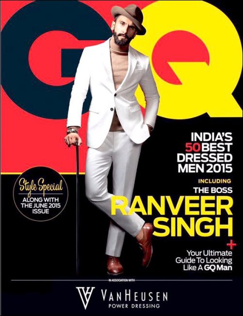 Ranveer Singh at GQ Fashion Night Media