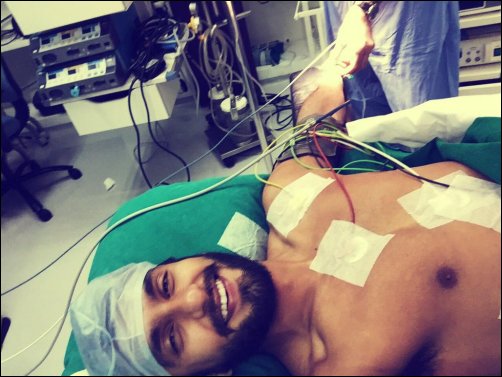Check out: Ranveer Singh shares selfie from the operation theatre