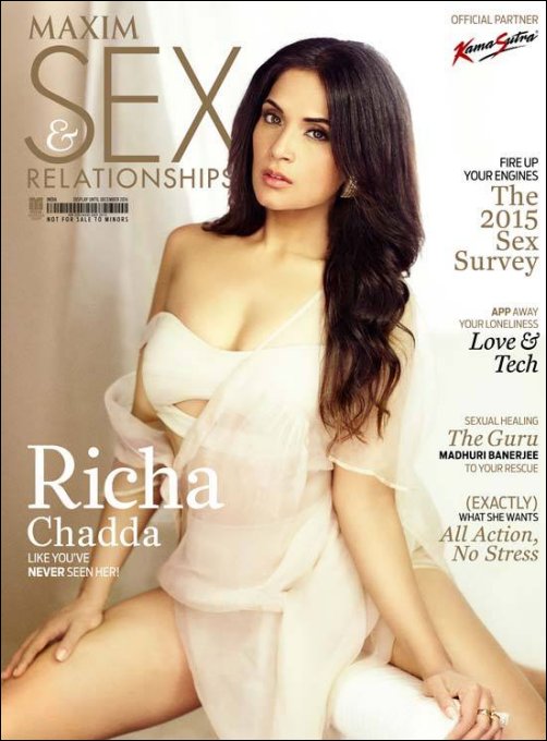 Check out: Richa Chadda sizzles on the cover of special issue of Maxim :  Bollywood News - Bollywood Hungama