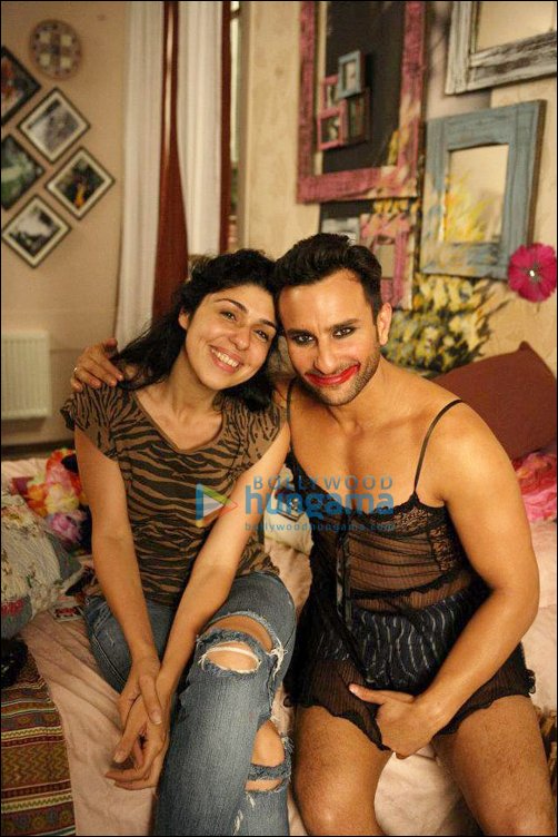 Check out: Anaita dresses up Saif in drag
