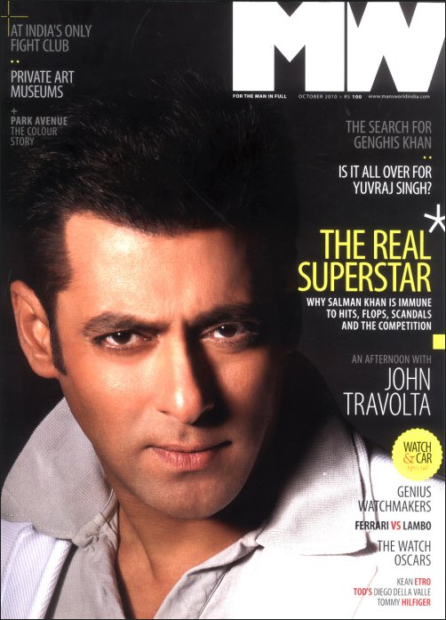 Salman Khan shines on cover of MW