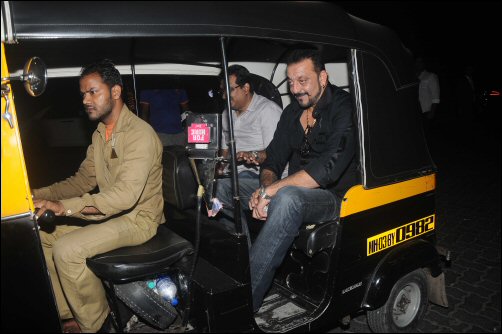 When Sanjay Dutt took an autorickshaw to go home