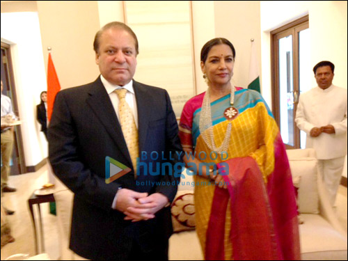 Shabana Azmi meets Nawaz Sharif for tea