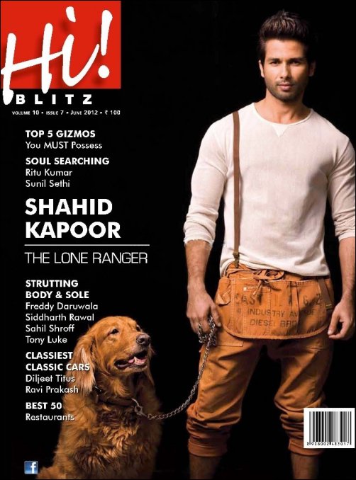Shahid and Kaizer on Hi! Blitz cover