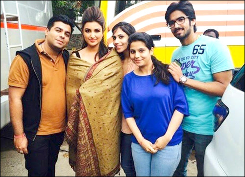 Check out: Ranveer, Parineeti on the sets of Kill Dil
