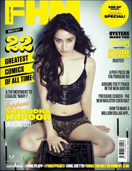 Shraddha Kapoor sizzles on FHM cover