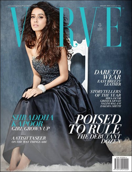 Check out: Shraddha Kapoor on the cover of Verve
