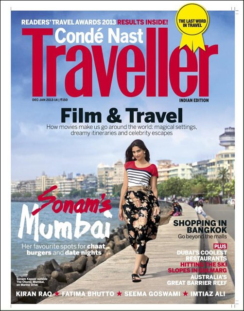 Sonam Kapoor sparkles in Conde’ Nast Traveler