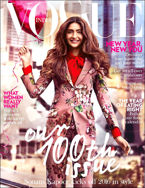 Check out: Sonam Kapoor on the cover of Vogue