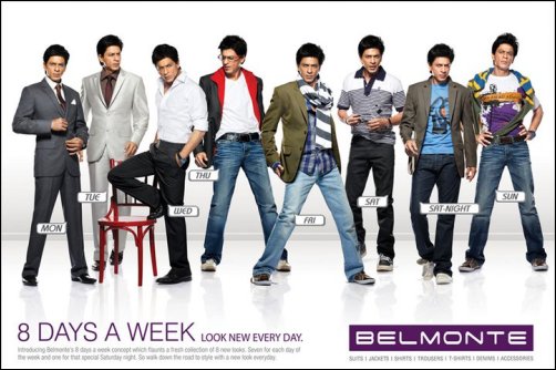 Check Out: SRK in his many moods in the Belmonte campaign