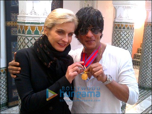 SRK receives Morocco’s Medal of Honour