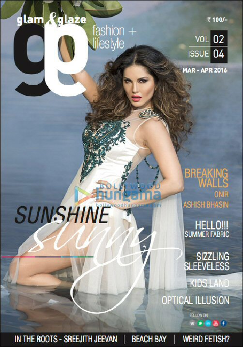check out sunny leone sizzles in this months issue of glam gaze 2