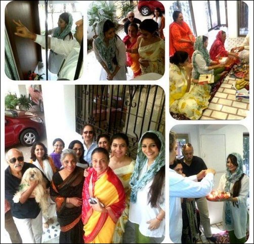 Check out: Tanisha Mukerji inaugurates new production house with Tanuja and Kajol