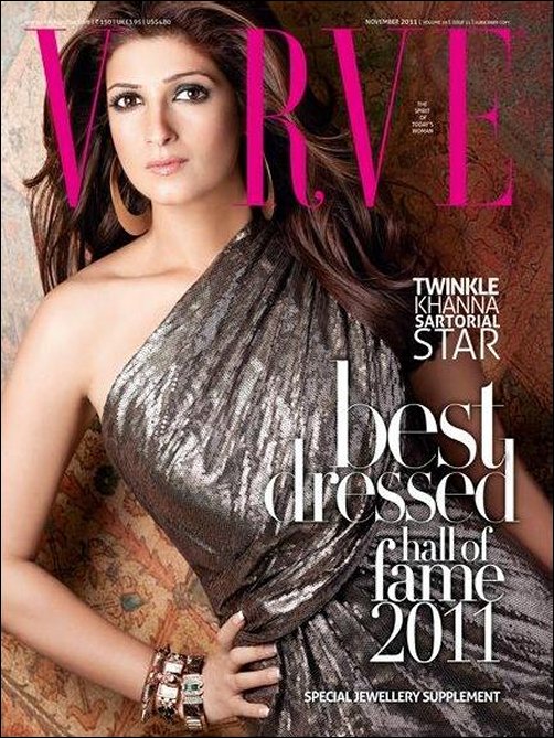 Check Out: Twinkle Khanna sparkles on the cover of Verve