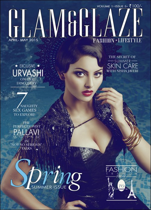 Check out: Urvashi Routela on the cover of Glam n Glaze