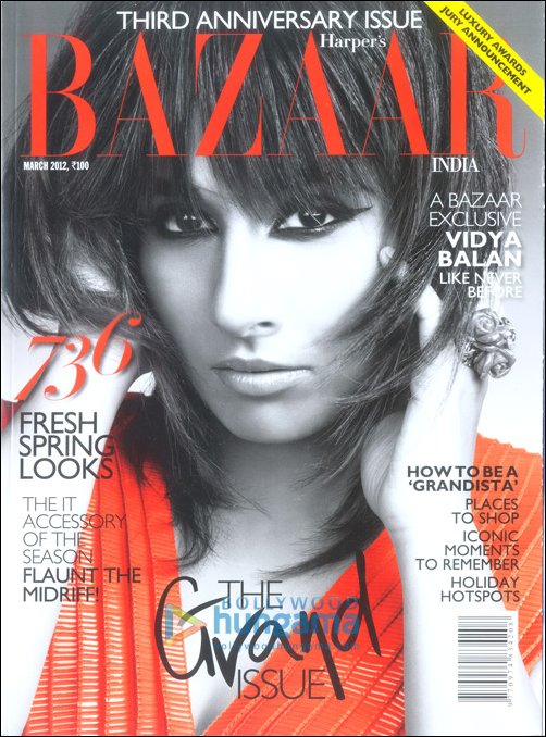 Vidya Balan like never before on Harper’s Bazaar