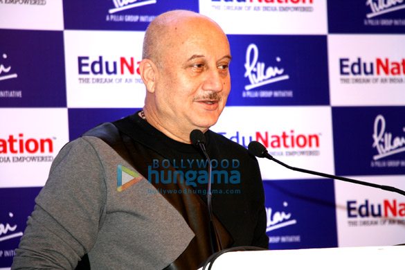 anupam kher at the launch of book edu nation 6