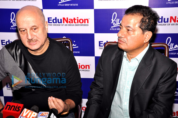 anupam kher at the launch of book edu nation 7