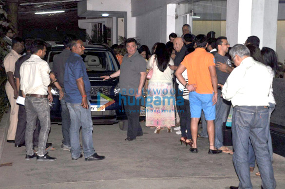 the kapoors snapped at the screening of roy 7