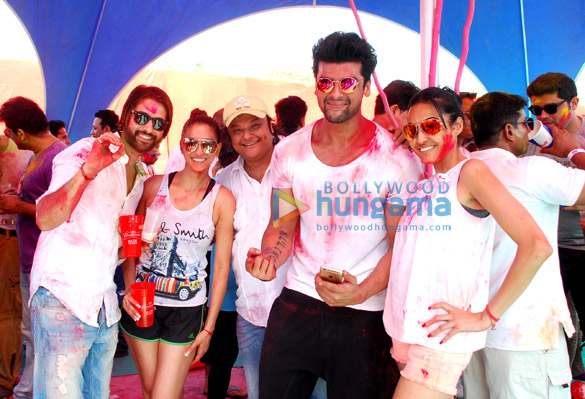 celebrities at plus91 holi reloaded 2015 13