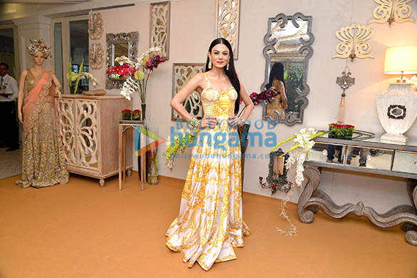 arpita khan evelyn sharma at shane falguni peacock preview for bridal asia 7