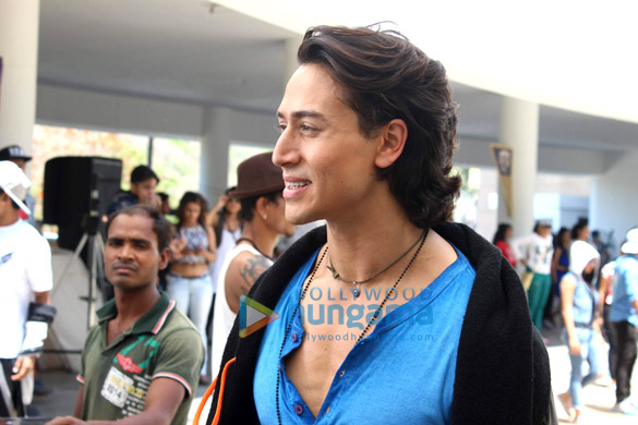tiger shroff shoots with atif aslam and t series 14