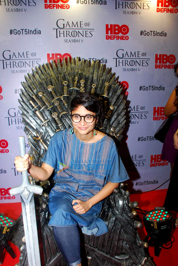 kiran rao and other celebs graces the screening of game of thrones at lightbox 2
