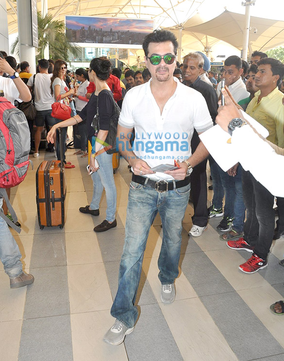 celebs snapped leaving for goa for the launch of planet hollywood 10