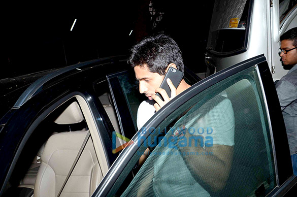 sidharth malhotra snapped at a look test for shakun batras untitled next 5