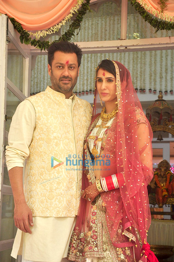 abhishek kapoor pragya yadav wedding at isckon temple 4