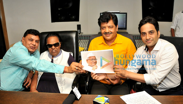 udit narayan records a song for the film anna 2