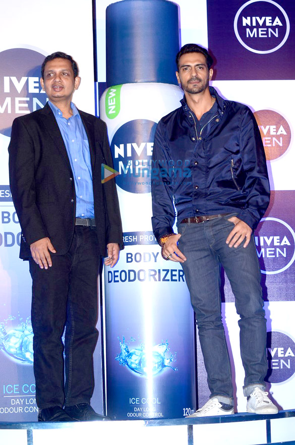 arjun rampal at the launch of nivea men body deodorizer 3