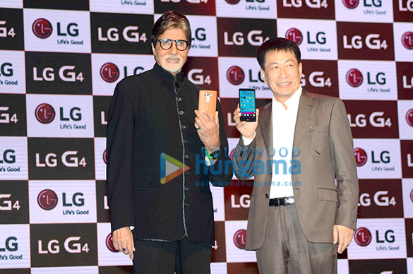 amitabh bachchan unveils the all new lg g4 in mumbai 2