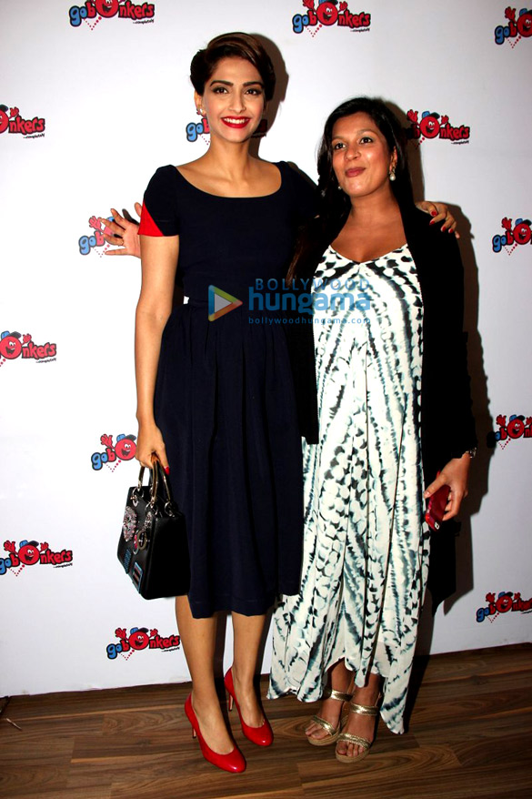 sonam kapoor at the launch of go bonkers indoor children playground 5