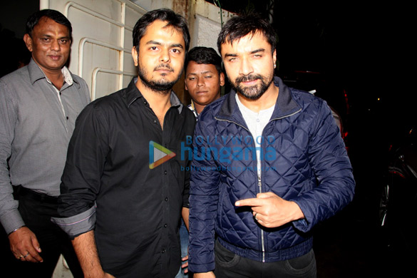 ajaz khan at the trailer launch of the film i am mr mother 12