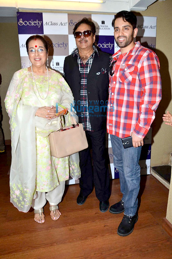shatrughan sinha poonam sinha unveils society magazines latest issue 13
