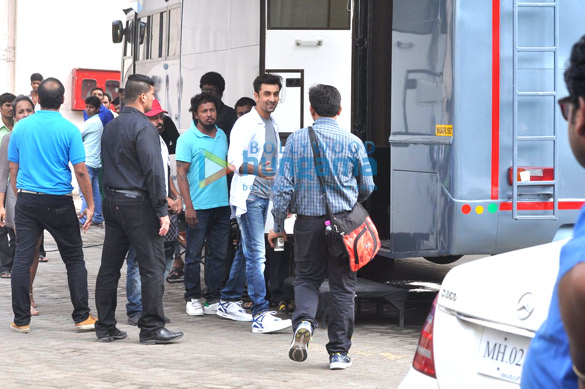 ranbir kapoor snapped at mehboob studio 7