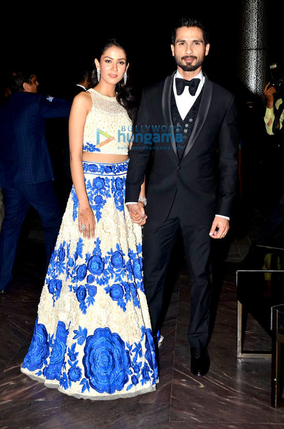 shahid kapoor mira rajputs wedding reception 2