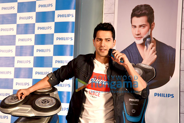varun dhawan announced as the brand ambassador for philips shavers 4