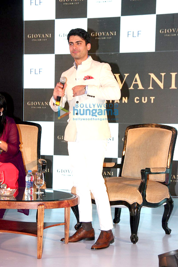 fawad khan at the launch of giovanis fw15 collection 5