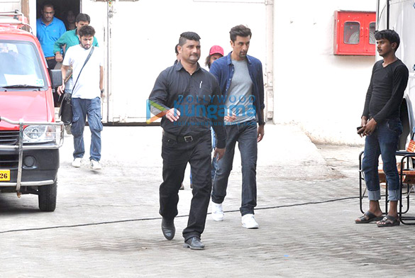 ranbir kapoor snapped during an ad shoot 5